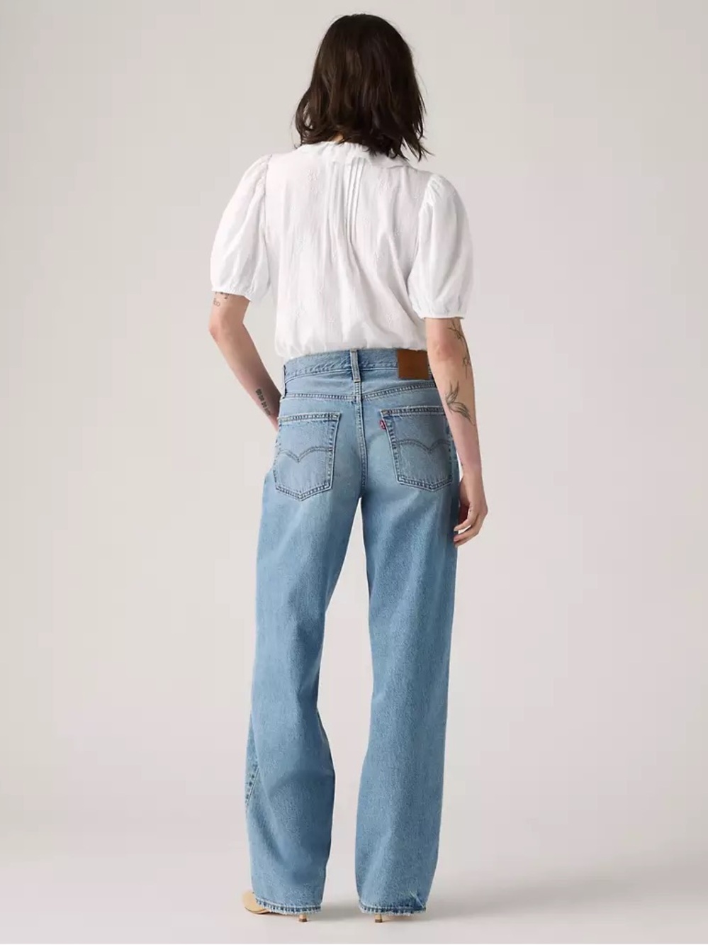 Levi’s Baggy Dad Jeans Size 30 X 32 Easy Days Light Wash - Picture 2 of 13